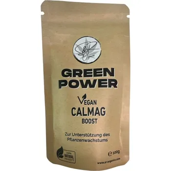 Hnojivo S&R Organics Green Power Vegan CalMag Boost Objem: 100 g