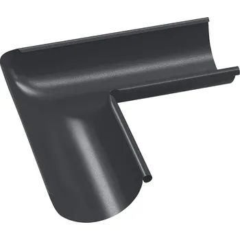 okap Gutta barevný roh žlabu vnitřní 150 mm RAL 7016