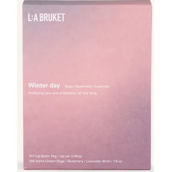 Péče o ruce L:A Bruket Sada: Péče O Rty 017 A Krém Na Ruce 092, bílá