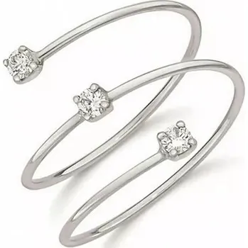 Prsten Liu Jo Designový otevřený prsten se zirkony LJ2491M 52 mm + 2 měsíce na vrácení zboží