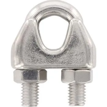 svorka Svorka na ocelové lanko o 8 mm, nerez A4