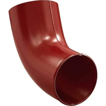 okap Gutta barevné výtokové okapové koleno 100 mm RAL 3009