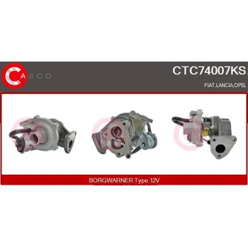 Turbodmychadlo Dmychadlo, plnění CASCO CTC74007KS