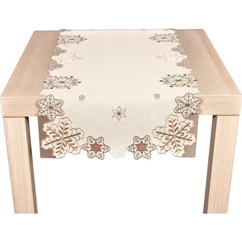 ubrus Forbyt CY725K-30-3 kouzelné vločky béžový 40 x 90 cm