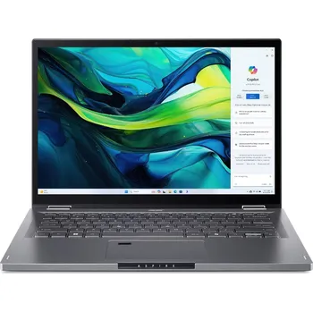 Notebook Acer Aspire Spin 14/ASP14-52MTN-541L/U5-115U/14"/WUXGA/T/16GB/512GB/Intel int/W11H/Gray/2R
