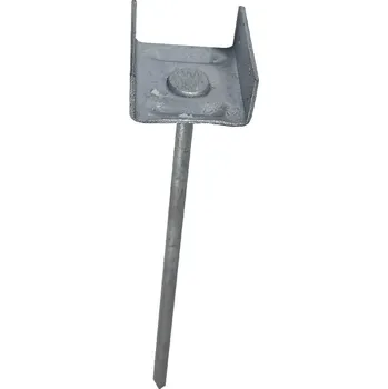 Gutta držák hřebenové latě 230/40 mm stříbrná