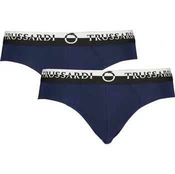 Slipy Pánské slipy TRUSSARDI modré Trussardi černá | modrá | bílá 3455221