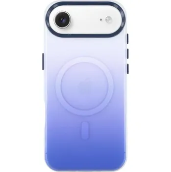 Pouzdro na mobilní telefon Ochranný kryt s barevným přechodem a MagSafe pro iPhone Air - tmavě modrý