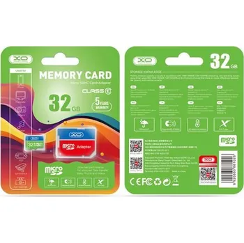 Paměťová karta XO paměťová karta microSDHC, 32GB
