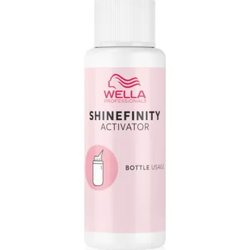 Barva na vlasy Wella Professionals Shinefinity Bottle vyvíječ barvy pro blond a melírované vlasy 60 ml