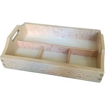 Trojdílný třídicí tác