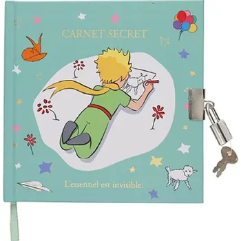 Blok Zápisník se zámkem LESAC41O02 MALÝ PRINC KIUB