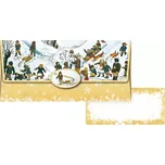 Obálka na peníze Ladovská zima