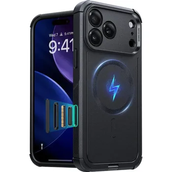 Pouzdro na mobilní telefon ESR Cyber Halolock pro iPhone 17 Pro Max černý