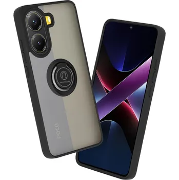 Pouzdro na mobilní telefon Techsuit Glinth pro Xiaomi Poco X7 Pro černý