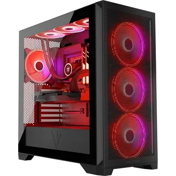 PC skříň Počítačová skříň MODECOM VOLCANO EXPANSE S APEX ARGB MIDI Black