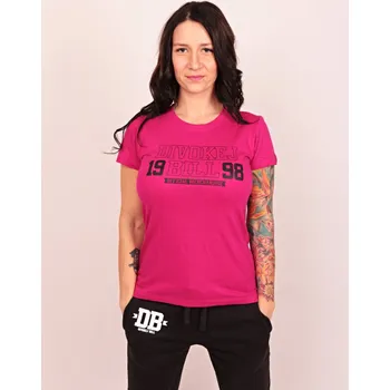 Dámské tričko Dámské triko Divokej Bill - DB 1998 růžová - S