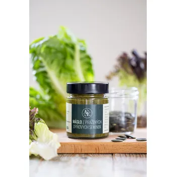 AGRO-EL Znojmo Máslo z pražených dýňových semínek Hmotnost: 200 g