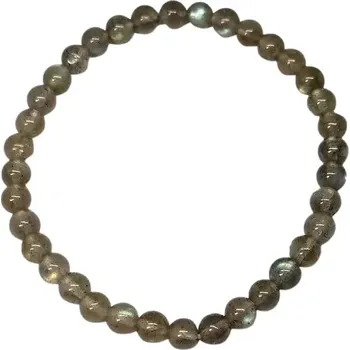 Náramek Labradorit 6 mm – elegantní třpytící se náramek z minerálů
