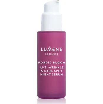 Pleťové sérum Lumene Nordic Bloom [LUMO] noční sérum proti vráskám a tmavým skvrnám 30 ml