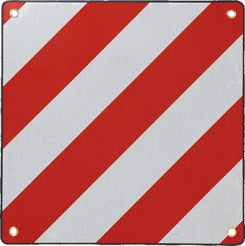 Reflexní výstražná hliníková deska - Itálie