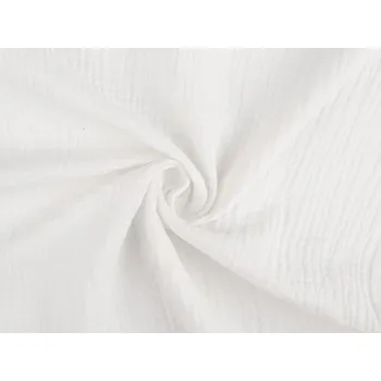 Galanterie Mušelín / dvojitá gázovina Balení: 1 m, Varianta: 1 (1) Off White - 8596475431477