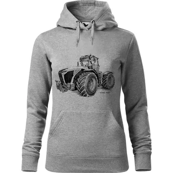 Dámská mikina Mikina - Claas Xerion 4500 Barva: Šedá (12), Velikost: XXL, Střih: Dámské