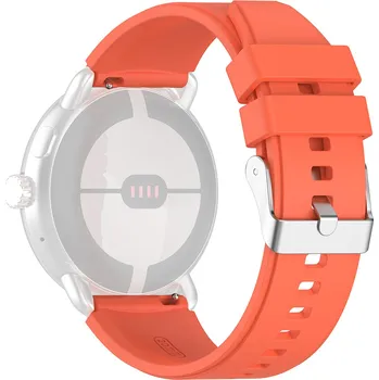 Řemínek na hodinky Techsuit Řemínek 22mm Oranžový Huawei GT2 GT3 Pro Xiaomi S1