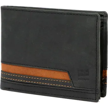 Pánská kožená peněženka Nordee černá KZ2254398