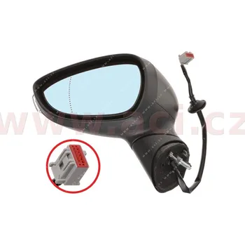 Auto zrcátko Vnější zpětné zrcátko VAN WEZEL 1808807