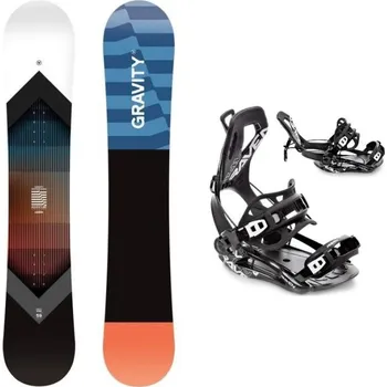Snowboarding Gravity Adventure 25/26 pánský snowboard + Raven Fastec FT360 black vázání 144 cm + S (EU 35-40) + DÁREK + Doprava ZDARMA