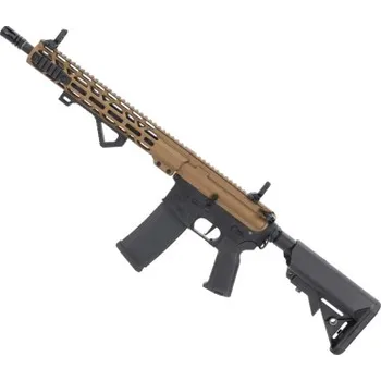 Airsoftová zbraň RRA SA-E24 EDGE™ HAL2™ ETU Gen.2 - Chaos Bronze + dárek zdarma