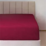 Prostěradlo froté č.28 vínová 200x200