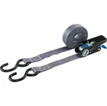 STROXX upínací popruh s ráčnou 25 mm x 4,5 m šedá