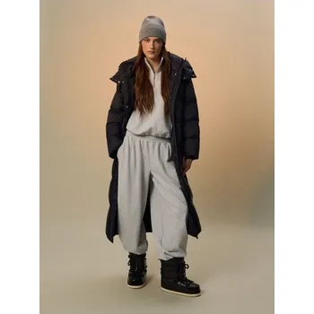 Dámský kabát Prošívaný kabát s přírodním peřím - M - House - černá - 769EW-99X