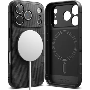 Pouzdro na mobilní telefon Ringke Onyx MagSafe pro iPhone 17 Pro Max maskáčově černý