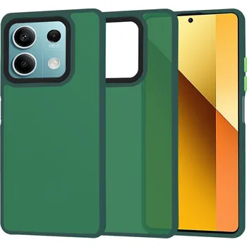 Pouzdro na mobilní telefon Techsuit HaloFrost Series Xiaomi Redmi Note 13 5G Půlnoční zelená