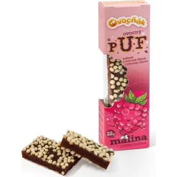 Sušené ovoce Ovocňák Ovocný PUF malina 22g