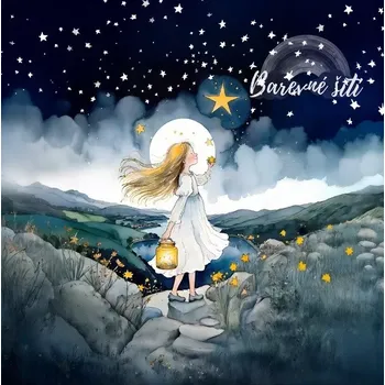 Úplet, Dívka s lucernou, panel (E) (Top kvalitní úplet Bella)