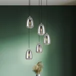 Eglo 98617 - Lustr na lanku ALOBRASE 5xE27/40W/230V