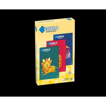 Hračka pro nejmenší COBLO - Stavební karty Coblo – 32 kusů