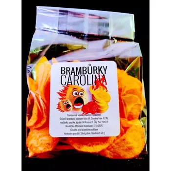 Chips Brambůrky Carolina Reaper