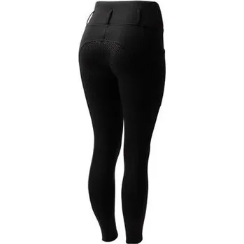 Jezdecké kalhoty Dámské termolegíny Horze Greta AW 25/26, černé - vel. 38