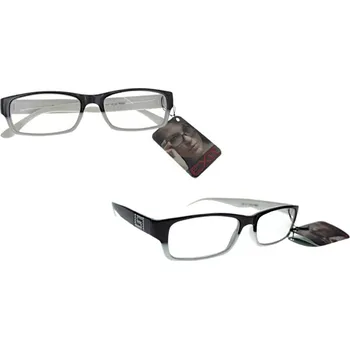 Brýle na čtení Brýle na čtení BÍLÉ A ČERNÉ (+2) - 1 ks