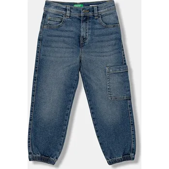 Chlapecké kalhoty Dětské rifle United Colors of Benetton 45ONGE02Q 45ONGE02Q.P.seasonal modrá 55X, vel. 104