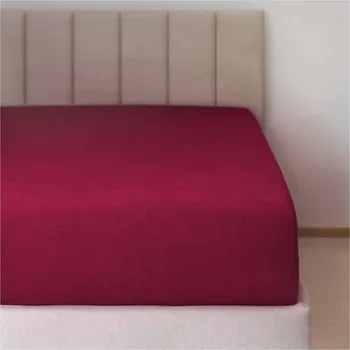 Prostěradlo Prostěradlo froté č.28 vínová 90x220