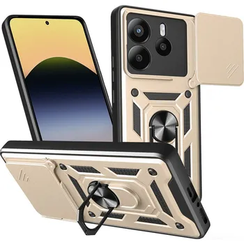 Pouzdro na mobilní telefon Techsuit CamShield Series pro Xiaomi Redmi Note 14 5G zlatý