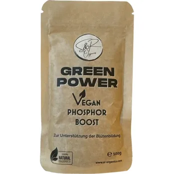 Hnojivo S&R Organics Green Power Vegan Phosphor Boost Objem: 100 g