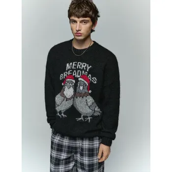 Pánský svetr Vánoční svetr - M - House - černá - 683HX-99X