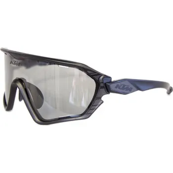 cyklistické brýle Cyklistické brýle KTM Factory Prime PHOTOCHROMIC C1-3 Black + pevné pouzdro na zip